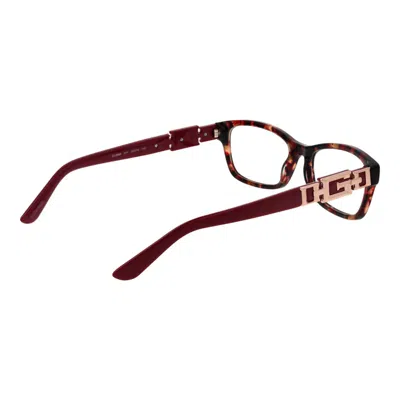 Guess Red Women Optical Frames In Brown