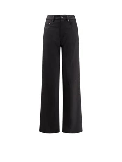 Balenciaga Flared Leg Jeans With Pockets And Loops In Black