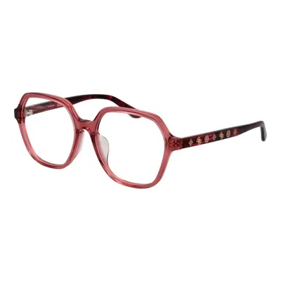 Guess Red Women Glasses Women's Frame In Brown