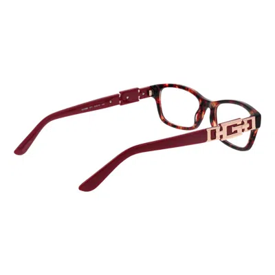 Guess Red Women Optical Frames In Brown