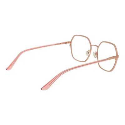 Guess Rose Gold Women Optical Frames In Gold