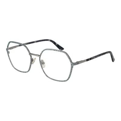 Guess Silver Women Optical Frames In Metallic