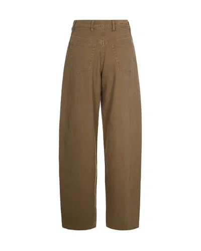 Samsoe & Samsoe Pantalone Saharper 15803 Washed Otter In Brown