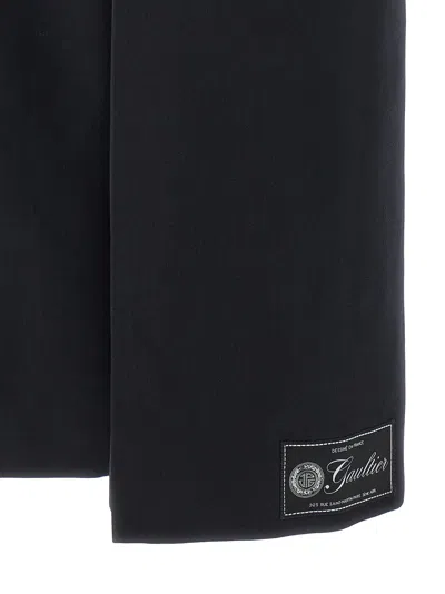 Jean Paul Gaultier Garter With High Waist And Wide Leg
