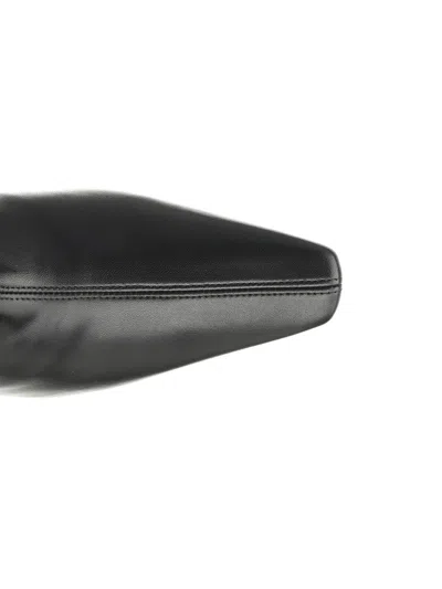 Staud Wally Boot Leather Boots Black In Black