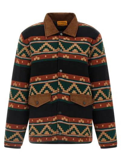 Guest In Residence Western Industry Quilted Wool And Cashmere-blend Jacket In Brown