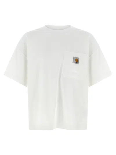 Carhartt Work Pocket T-shirt White In White