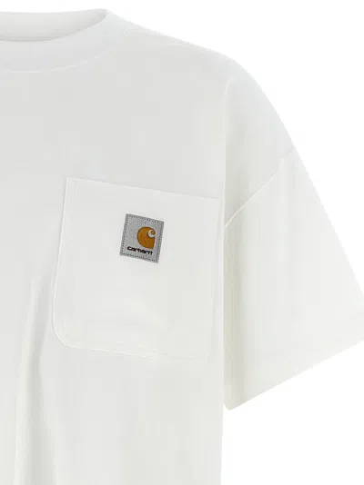 Carhartt Work Pocket T-shirt White In White