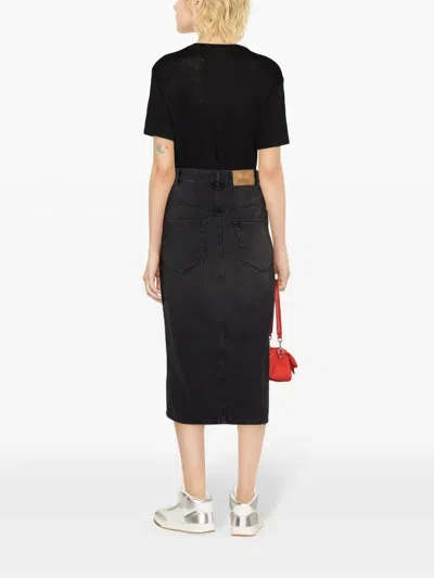 Isabel Marant Étoile Zewel T-shirt With Print In Black