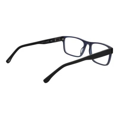 Land Rover Blue Men Optical Frames In Black