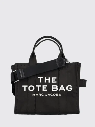 Marc Jacobs Tote Bag With Top Handles And Detachable Strap In Black