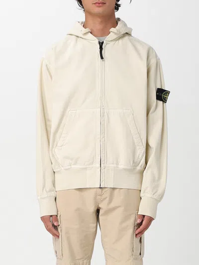 Stone Island Sweatshirt  Men Color Yellow Cream In Neutral