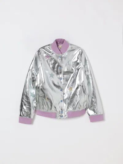 Stella Mccartney Jacket  Kids Kids Color Silver In Metallic