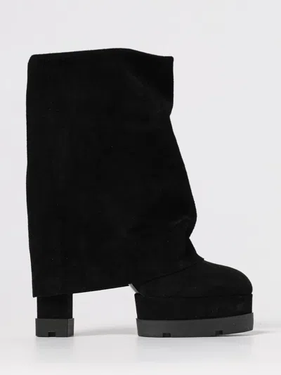 Casadei Boots  Woman Color Black In Black