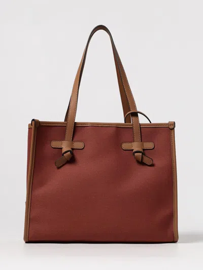 Gianni Chiarini Tote Bag  Woman Color Brick Red In Brown