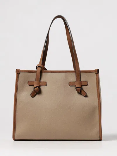 Gianni Chiarini Tote Bag  Woman Color Beige In Neutral