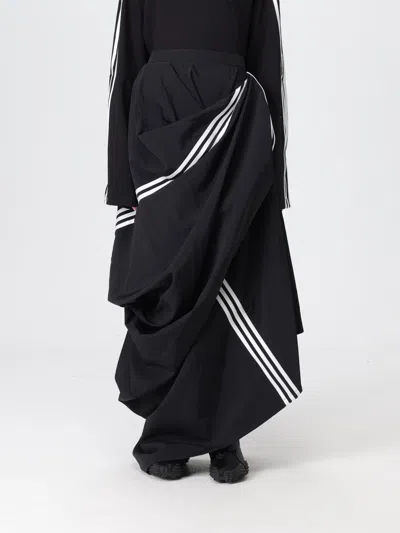 Y-3 3-stripe Nylon Skirt In Black