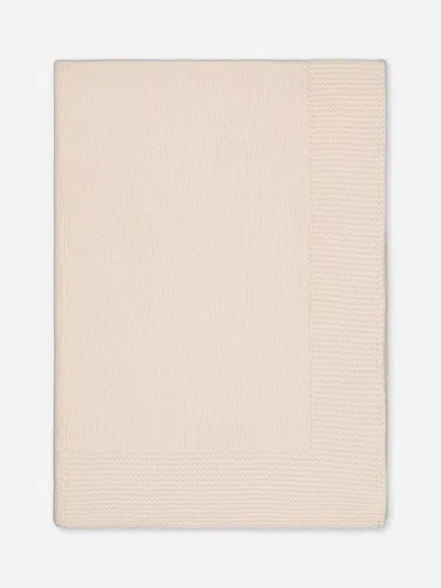 Bobbin & Tricot Blanket  Kids Color Ivory In White