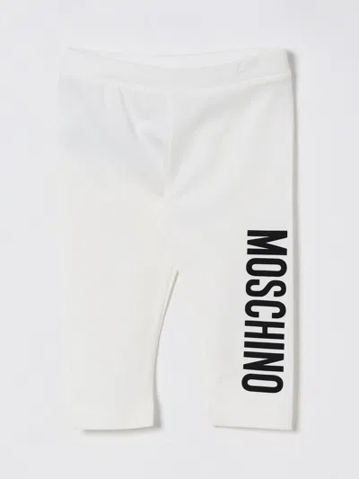 Moschino Pants  Kids Color Yellow Cream In White