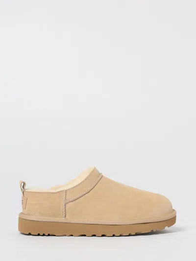 Ugg Mules " Classic Micro" In Neutral