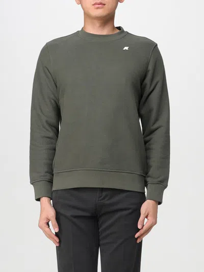 K-way Sweatshirt  Men Color Green In Green