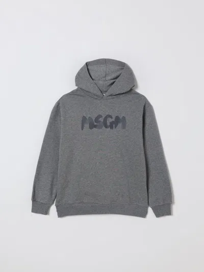 Msgm Sweater  Kids Kids Color Grey In Gray