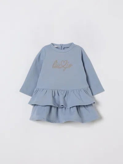 Liu •jo Romper Liu Jo Kids Color Avion In Blue