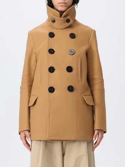 Dsquared2 Coat  Woman Color Brown In Brown