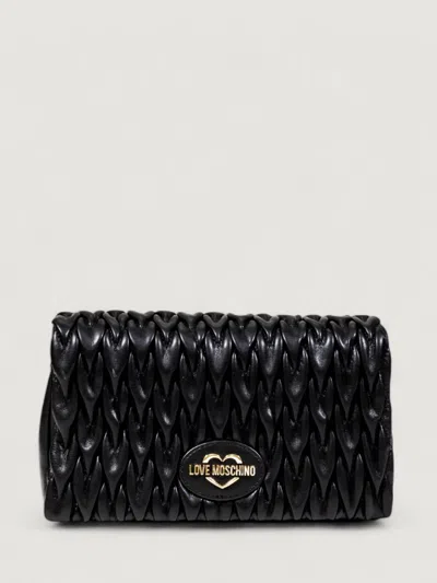 Love Moschino Crossbody Bag  Woman Color Black In Black
