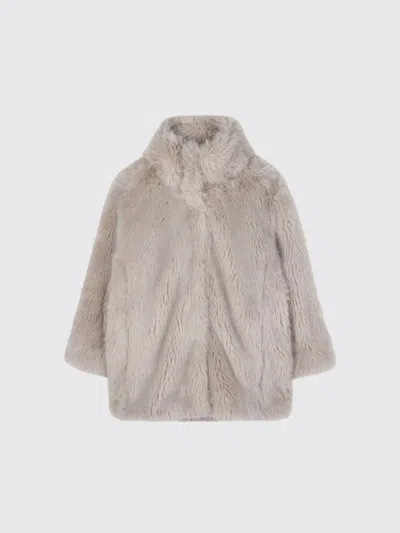 大衣 CHLOÉ 儿童 颜色 灰色