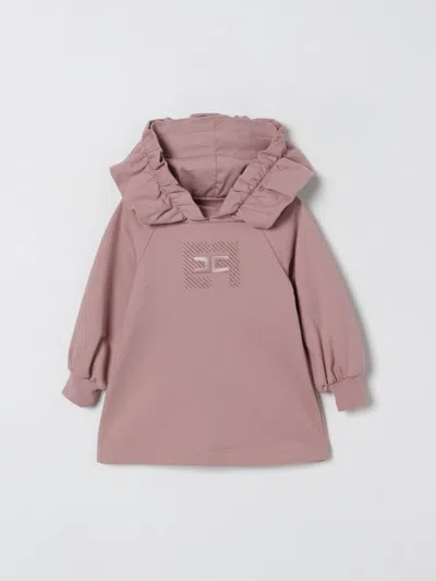 Elisabetta Franchi La Mia Bambina Romper  Kids Color Pink In Pink