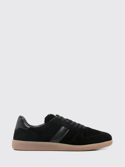 Tom Ford Leather Sneakers With Logo In Animal Print
