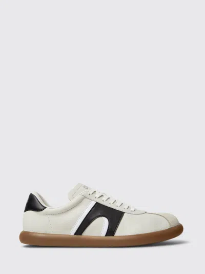 Camper Pelotas Soller Leather Sneakers In White