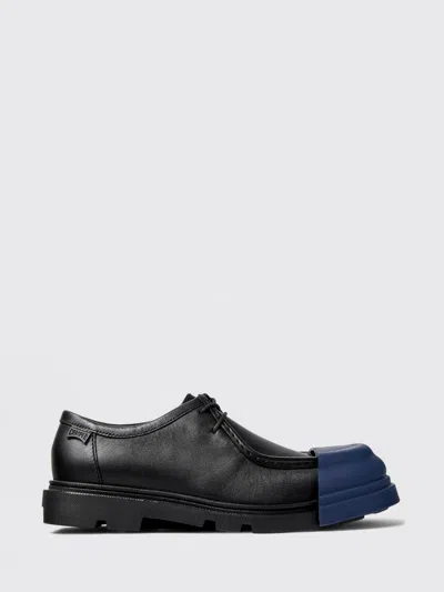 Camper Junction Cap Toe Penny Loafer In Black