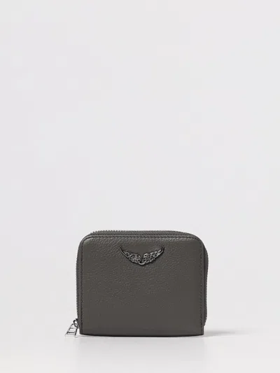 Zadig & Voltaire Zip-around Wallet In Black