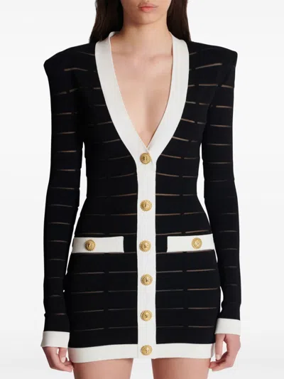 Balmain Dress In Multi