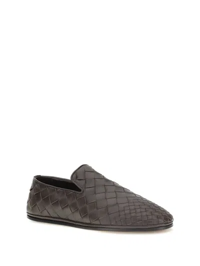 Bottega Veneta Men Sunday Loafers In Black