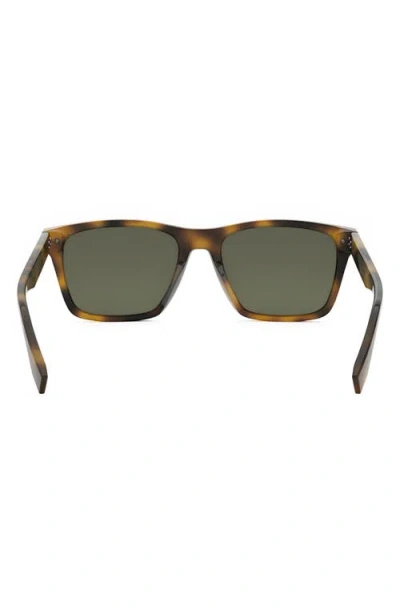 Fendi Essential 54mm Geometric Sunglasses In Brown