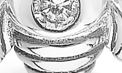 Sterling Forever Set Of 2 Bee Stud Earrings In Metallic