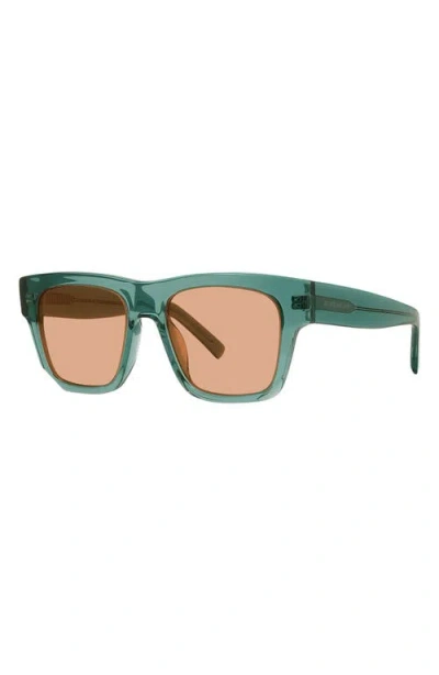Givenchy Gv Day Lector 52mm Square Sunglasses In Green
