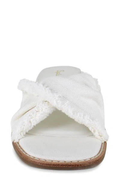 Splendid Brooklyn Slide Sandal In White