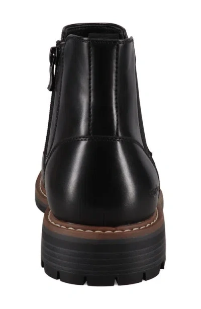 Aquatherm By Santana Canada Clark Waterproof Lug Sole Boot In Black