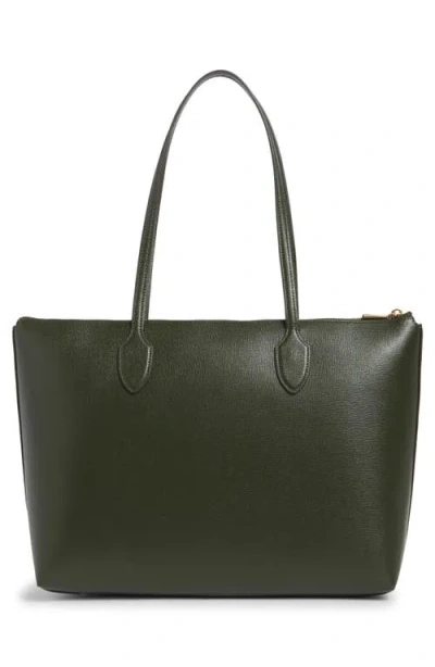 Kate Spade New York Large Bleecker Leather Tote In Green