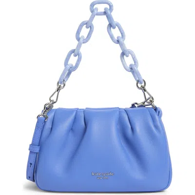 Kate Spade New York Souffle Smooth Leather Crossbody In Blue