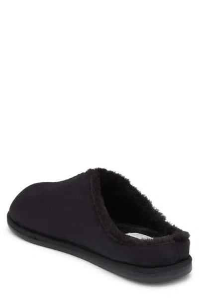 Nordstrom Rack Hudson Faux Shearling Scuff Slipper In Multi