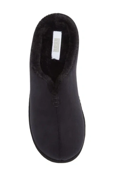 Nordstrom Rack Hudson Faux Shearling Scuff Slipper In Multi