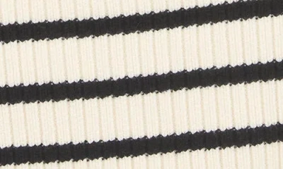 Blu Pepper Mock Neck Pullover Sweater In White