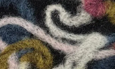 Marcus Adler Swirl Print Touchscreen Compatible Gloves In Green