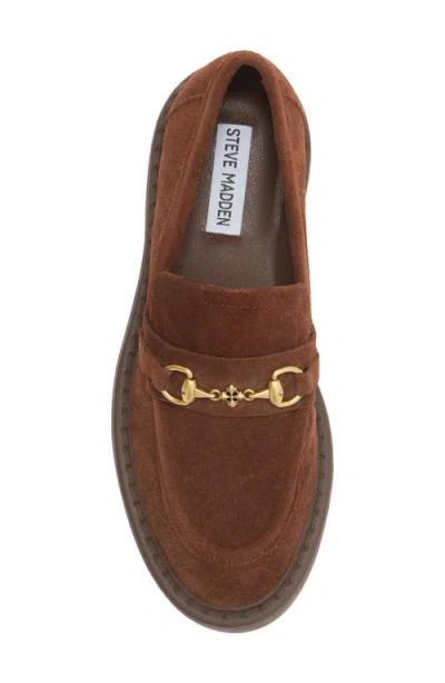 Steve Madden Marleigh Bit Loafer In Brown