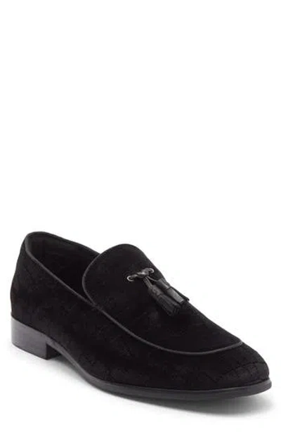 Steve Madden Lanette Genuine Calf Hair Loafer In Black